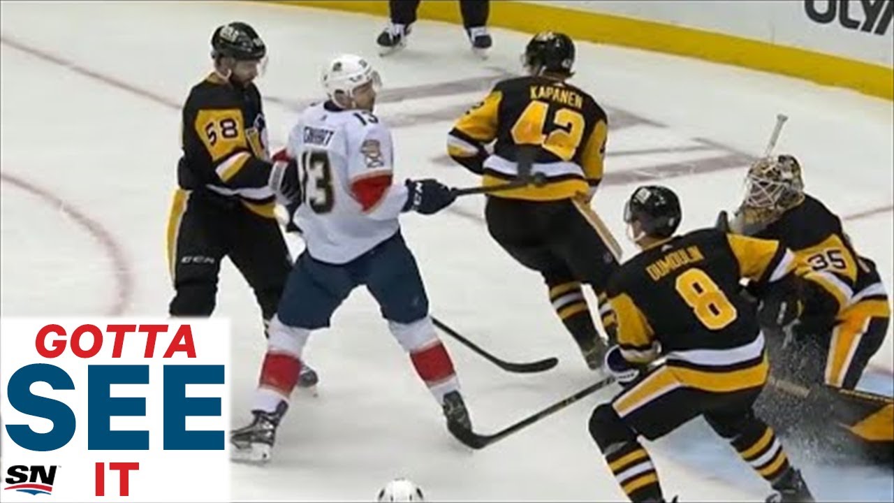 GOTTA SEE IT: Sam Reinhart Scores Amazing Coast-To-Coast Goal By Batting Puck In