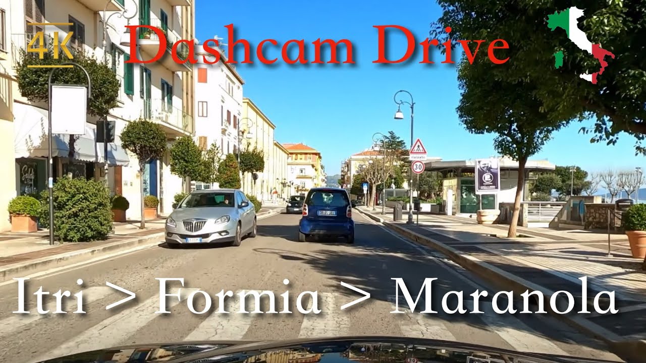 Scenic Drive, Italy [Itri ⩾ Formia ⩾ Maranola] March 2021 | 14:00 | 🌞
