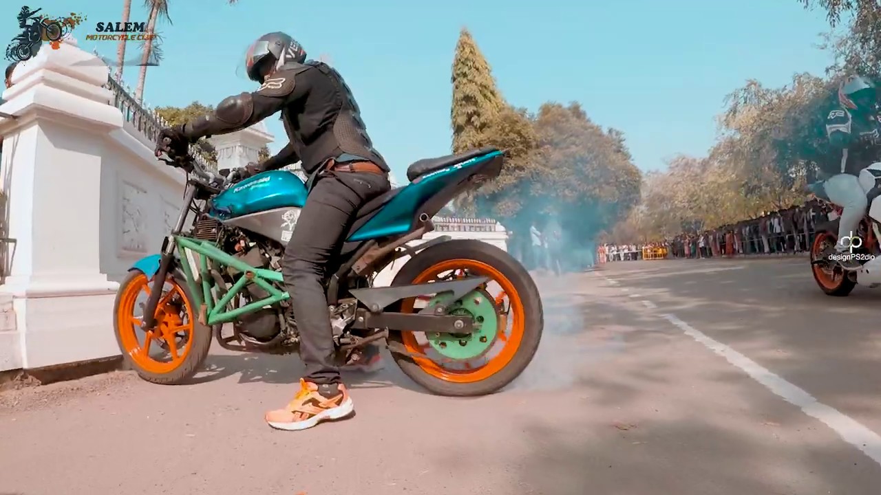 SALEM MOTER CYCLE CLUB - Bike Stunt