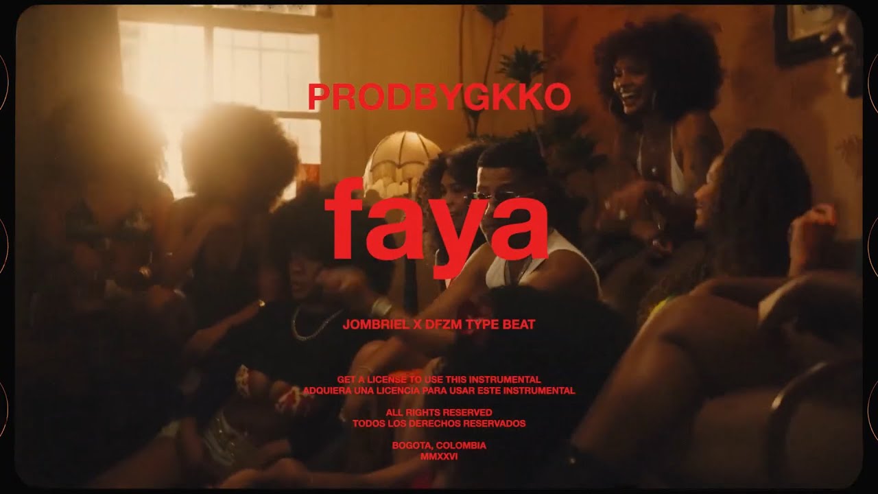 Jombriel x DFZM x Ryan Castro Type Beat "faya" Dancehall Instrumental 2026 | PRODBYGKKO