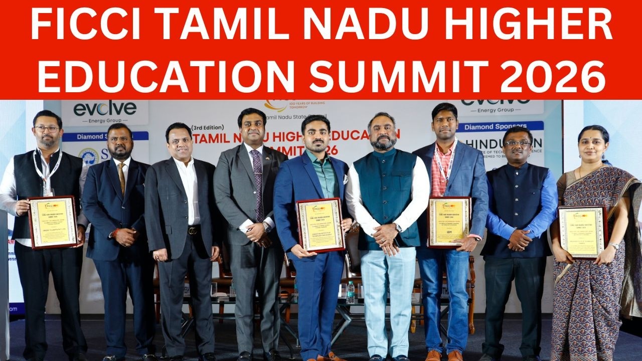 🔴FICCI Tamil Nadu Higher Education Summit 2026