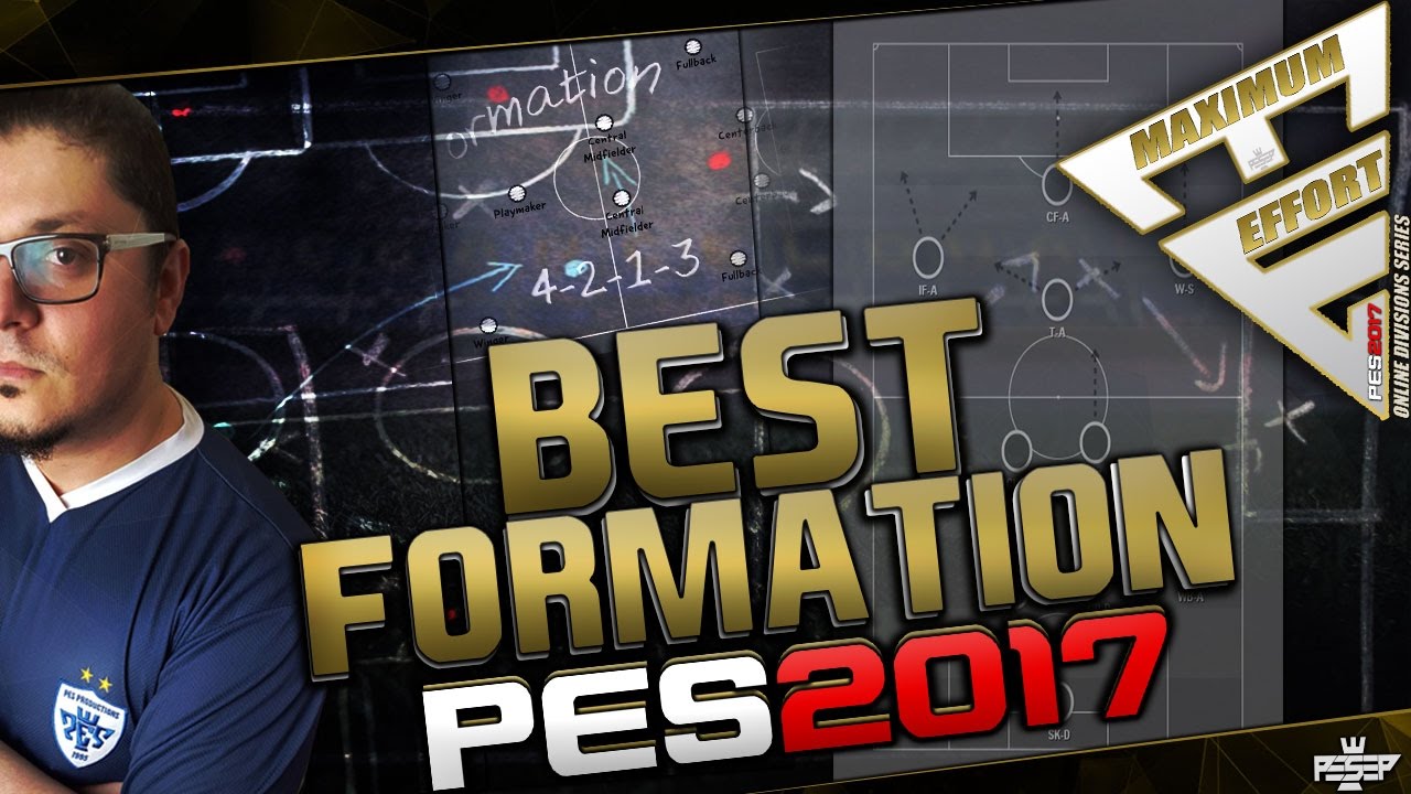 PES 2017 BEST FORMATION (Online Division Series Kick off)