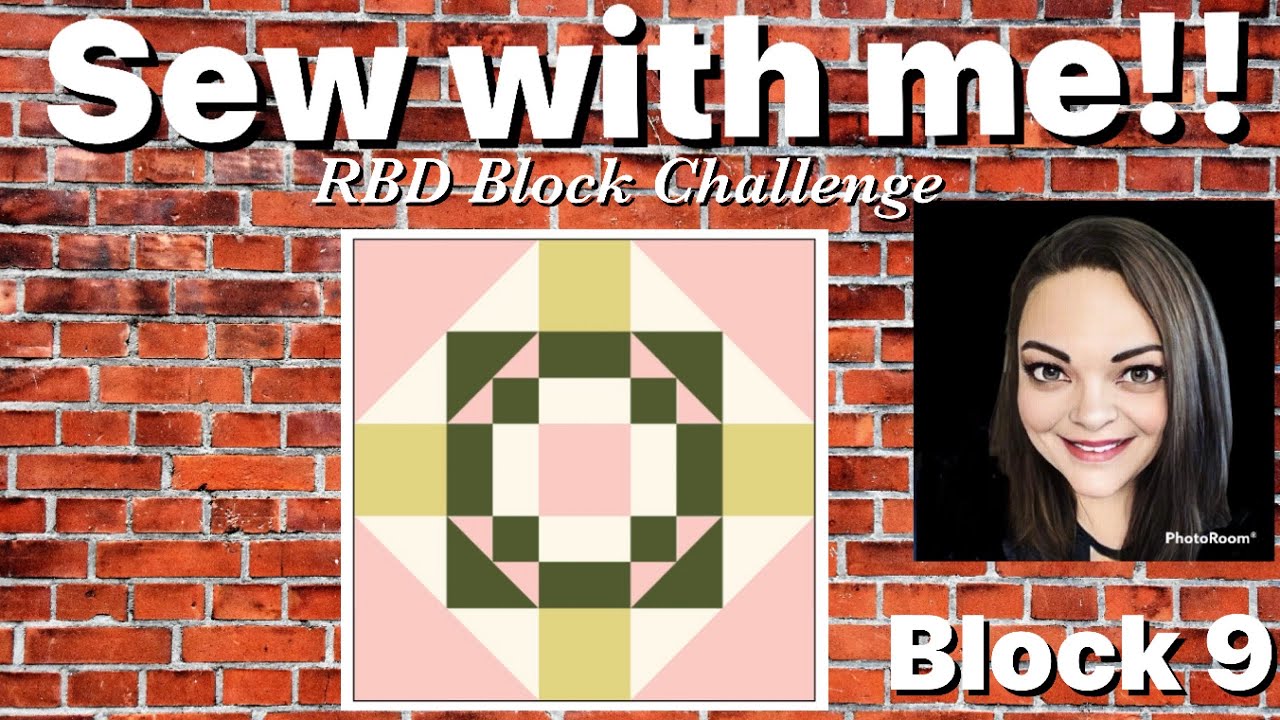 Шейте вместе со мной! Конкурс блоков Riley Blake Designs 2026 — Блок 9 — Центральные элементы.
