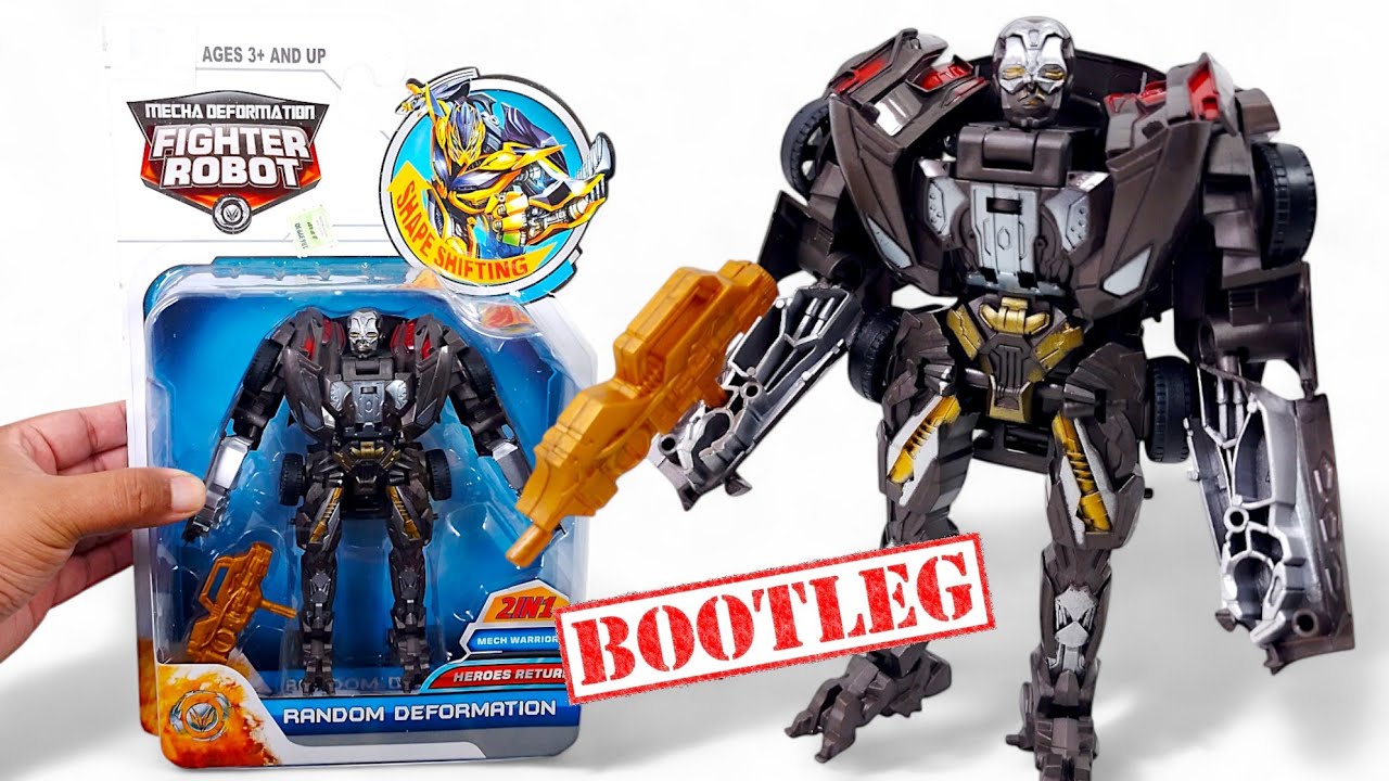 Transformers Lockdown AOE BOOTLEG Mecha Deformation Unboxing! Juguetes Ploppy y Truquito | Victron