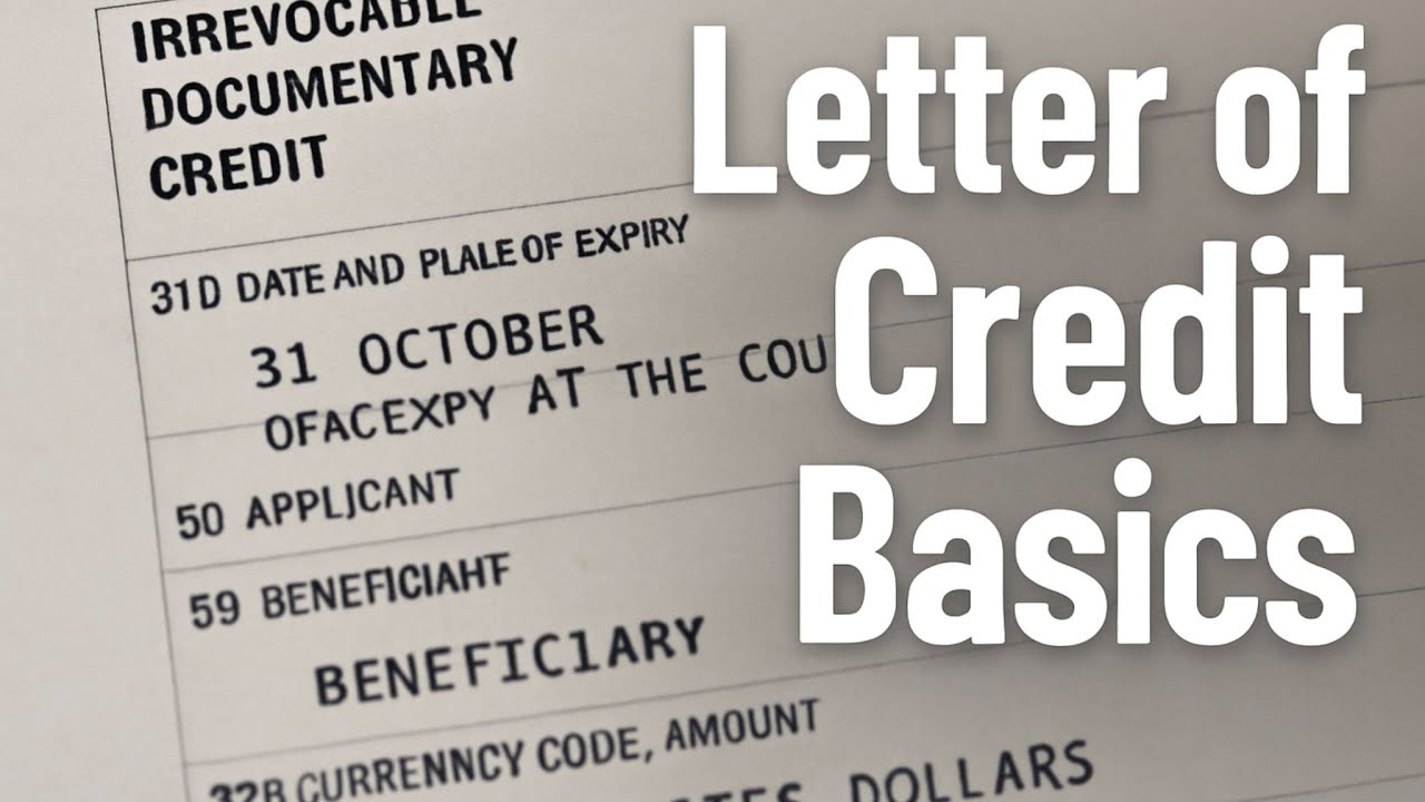 Letter of Credit Basics
