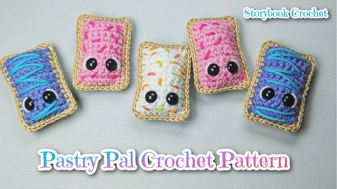 How to Crochet a Pastry Pal | Amigurumi Pattern | Food Crochet Pattern