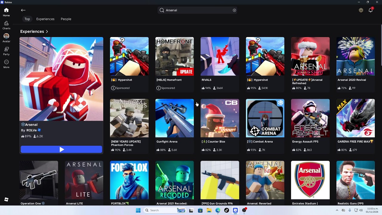 1 Day With: Roblox Arsenal