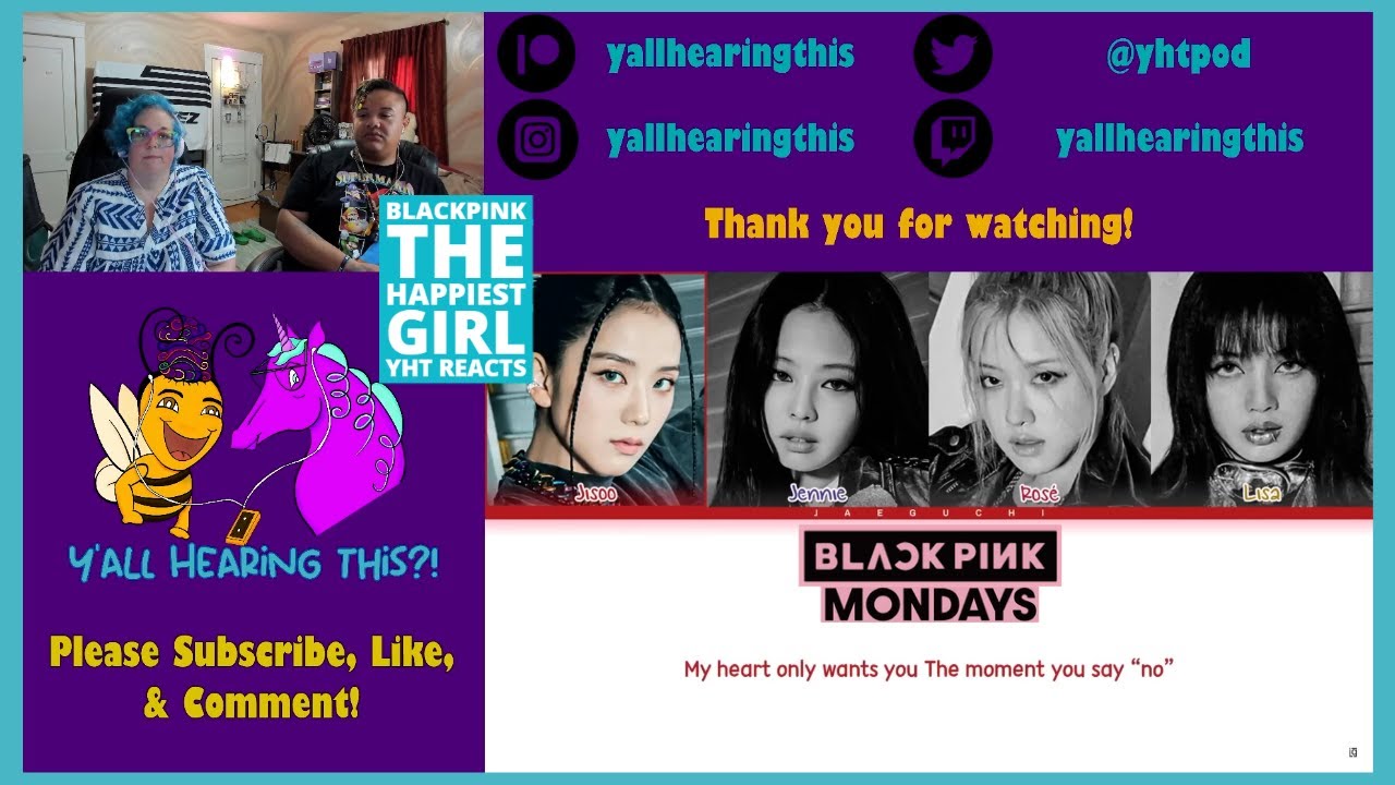 Blackpink Mondays! Blackpink | The Happiest Girl First Time Reaction