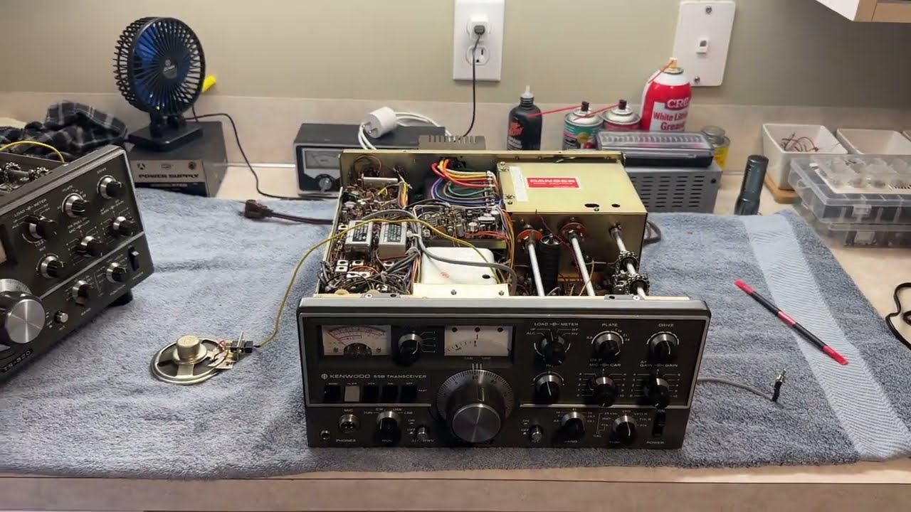 A follow up video on how to neutralize the tubes on a Kenwood Hybrid radio TS-520(s) TS-820(s)
