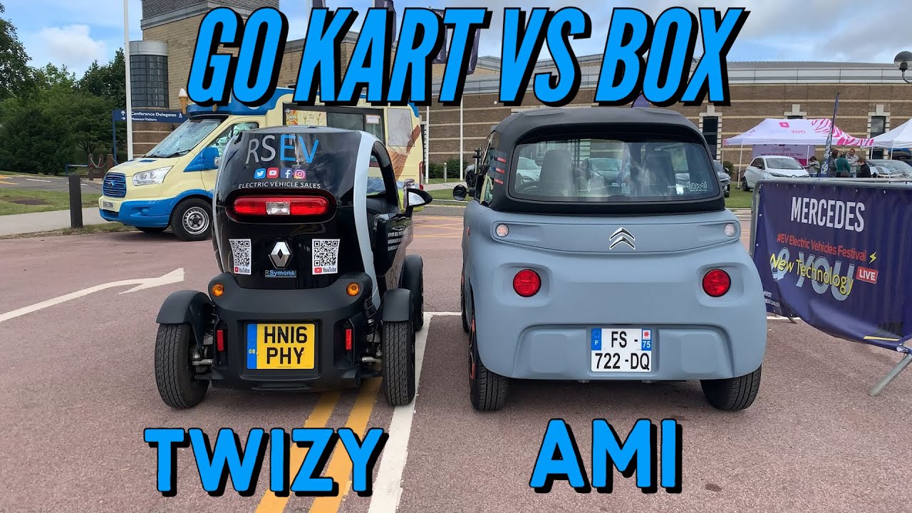 Citroen AMI против Renault Twizy: прогулочный круг, толчок и тычок