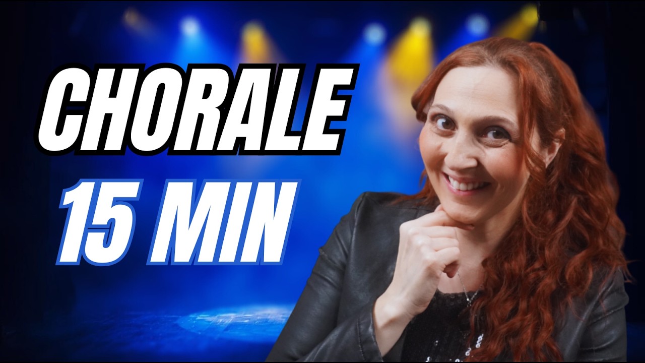 Échauffement vocal avant la CHORALE: 15 minutes pour réveiller ta voix sans forcer!