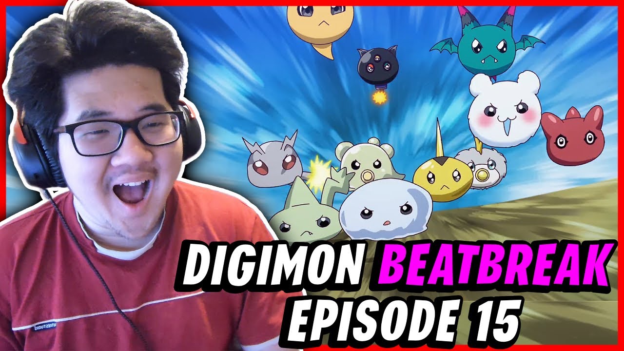 DON'T UNDERESTIMATE THE LITTLE GUYS!!! | DIGIMON BEATBREAK Episode 15 Reaction