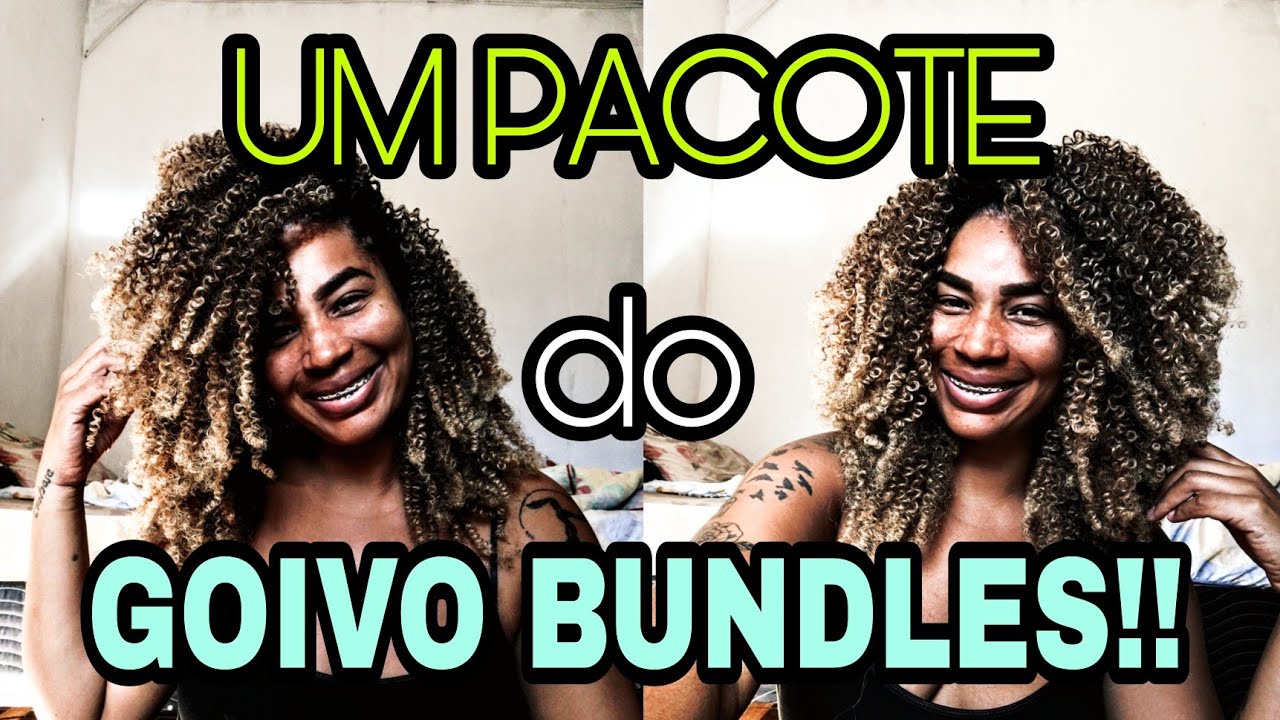 Cabelo GOIVO BUNDLES Cor TT1B/T042 💆Apenas 1pacote| Minhas primeiras impressões!@Thatatinhosa