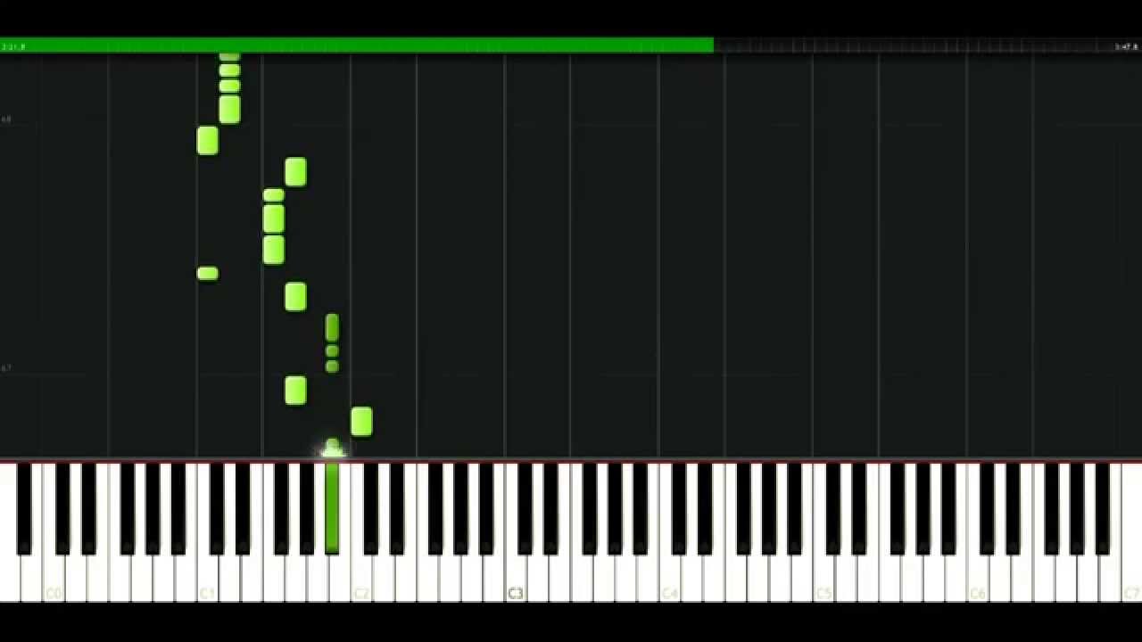 Jethro Tull - Bouree [Piano Tutorial] Synthesia | passkeypiano