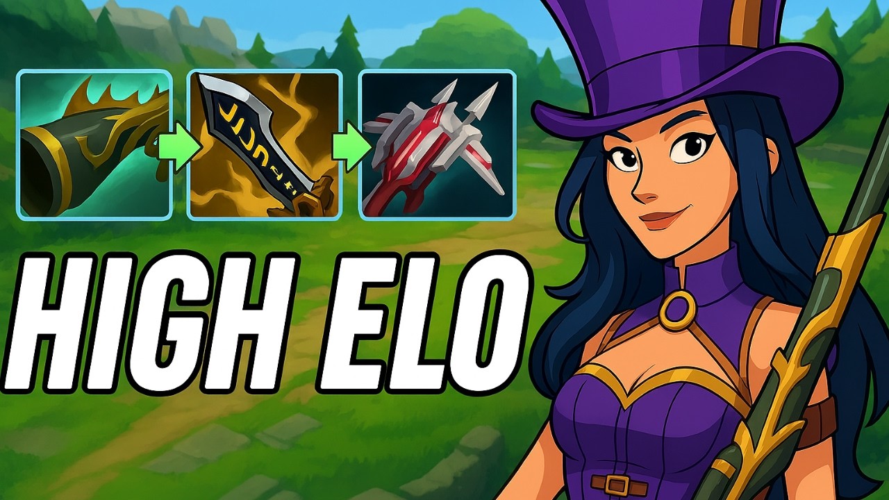 this is how to carry as Caitlyn in high elo
