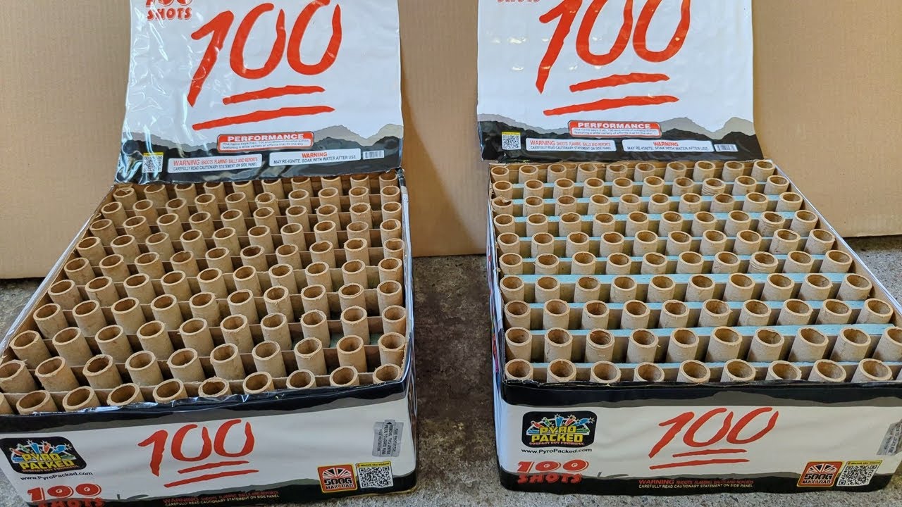 💯| Fast-Paced 100 shot Finale Cakes | Pyro Packed