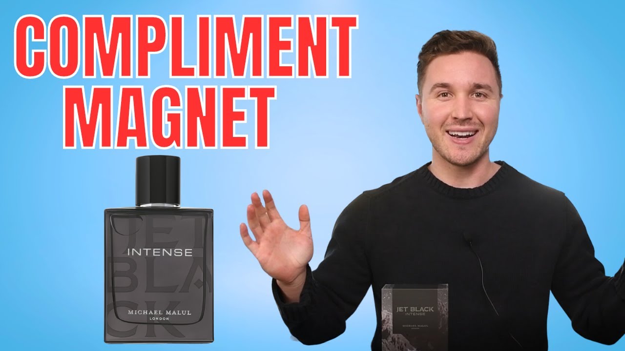 Michael Malul Jet Black INTENSE Fragrance Unbox & Review