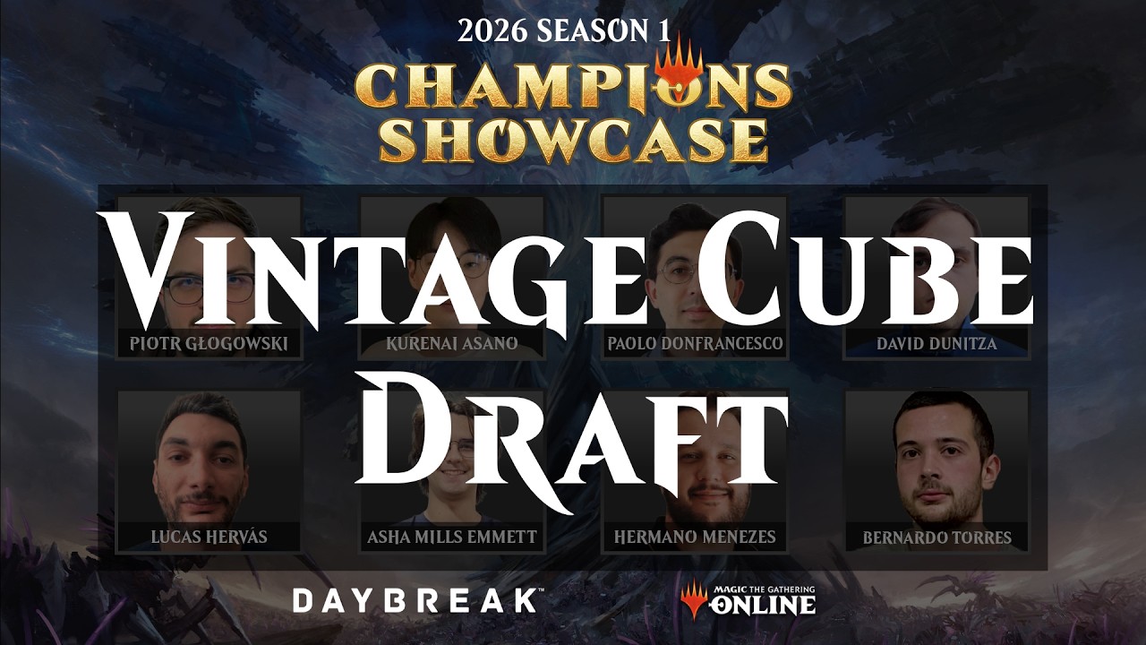 Magic the Gathering Online Championship Showcase 2026, сезон 2 &mdash; драфт Vintage Cube