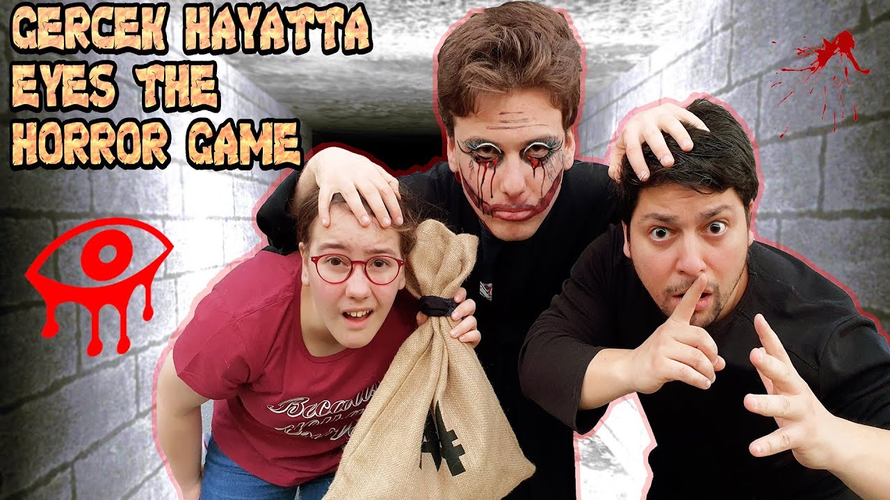 Eyes The Horror Game GERÇEK HAYATTA! #7 - Sonunda Bizi Yakaladı!