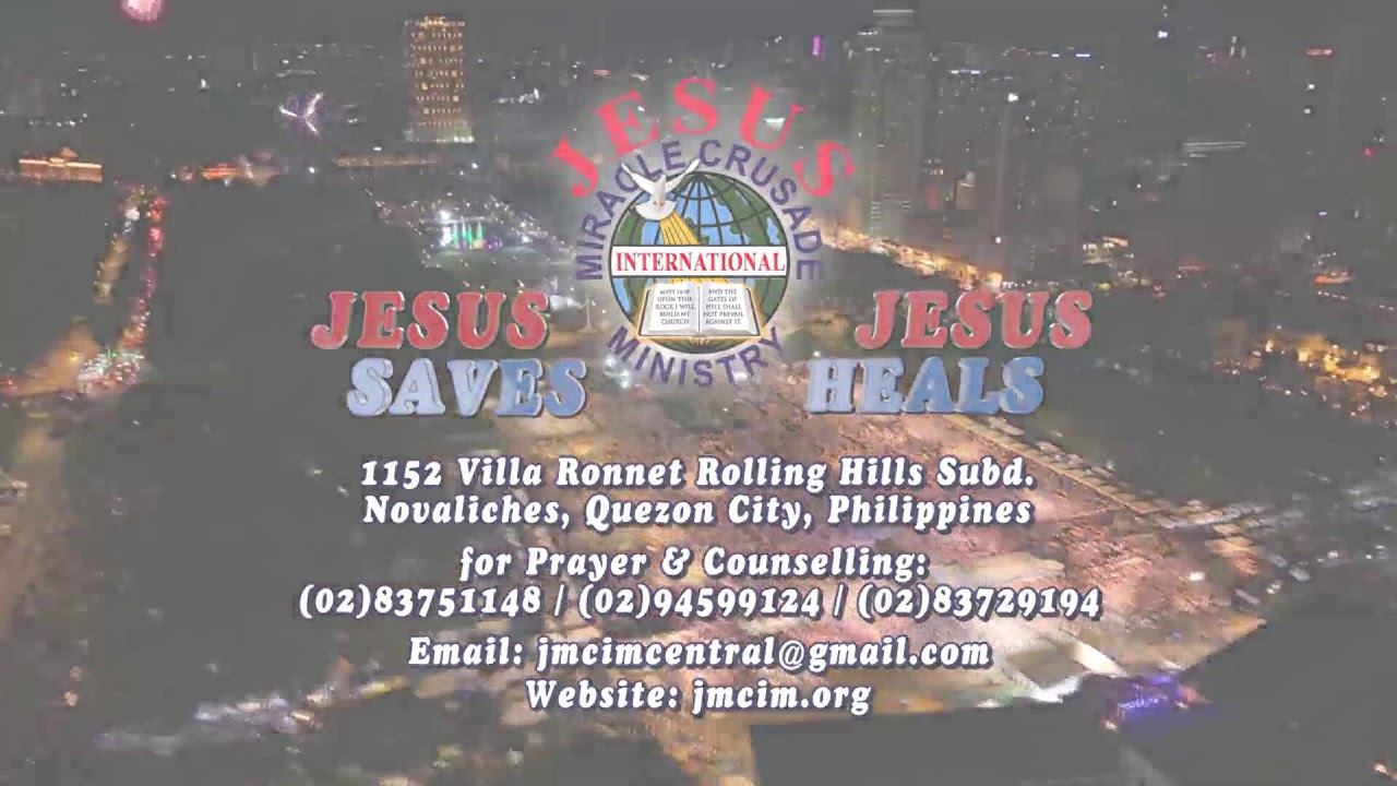 JMCIM Baguio City Live Streaming of FRIDAY SERVICE | JANUARY 30, 2026