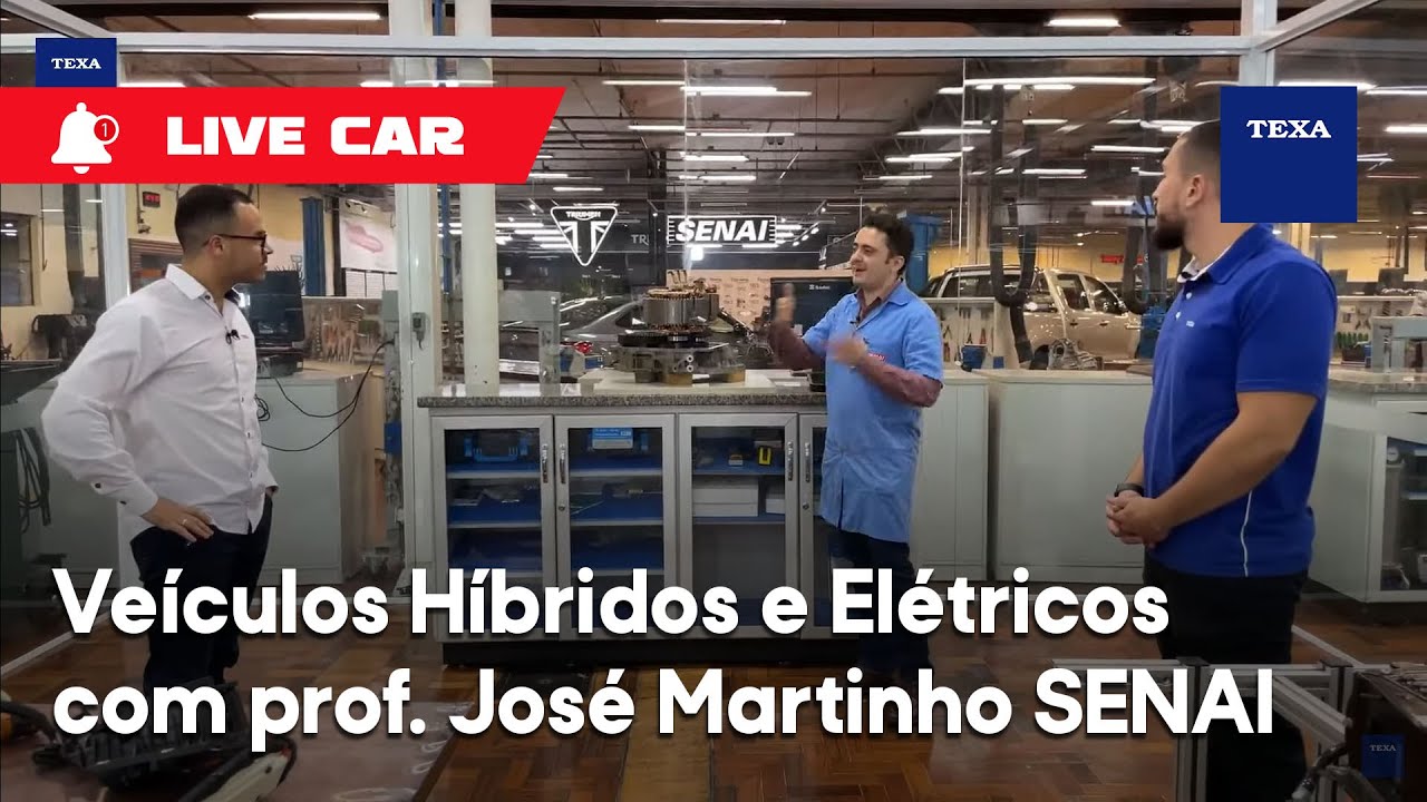 TUDO SOBRE VEÍCULOS HÍBRIDOS E ELÉTRICOS DIRETO DO SENAI