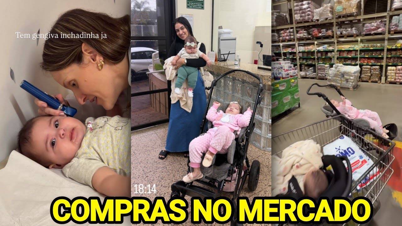 ANA VITÓRIA COMPRA NOVO REMÉDIO PARA VALENTINA E MOSTRA AS COMPRAS NO MERCADO