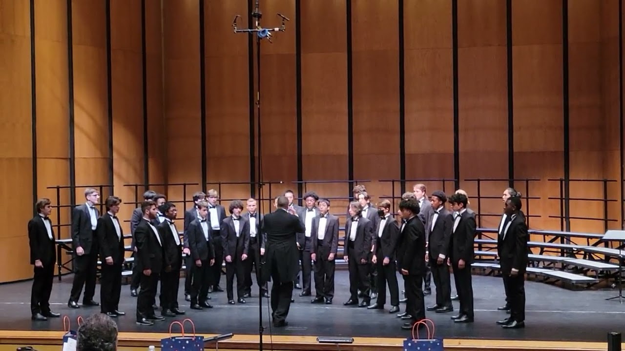 A.W. Dreyfoos School of the Arts Vocal Department Singing Gents 2022 2