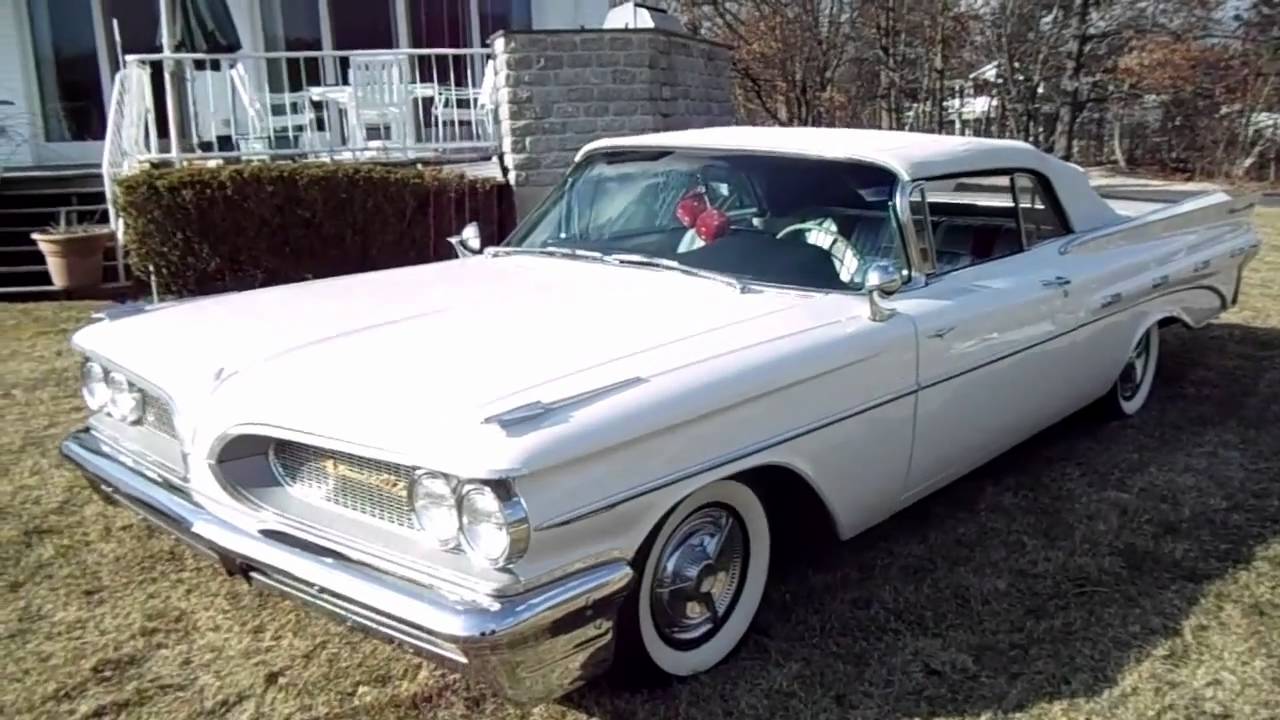 Review of a Restored 1959 Pontiac Bonneville Convertible For Sale