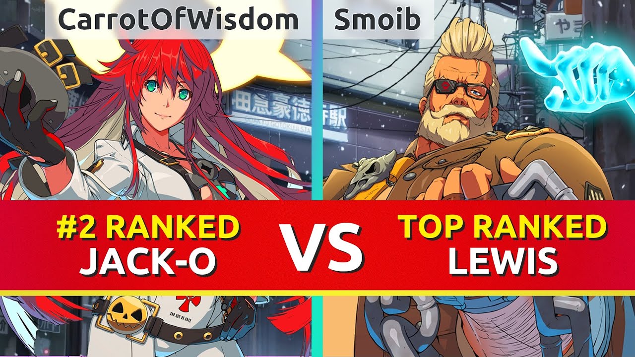 GGST ▰ CarrotOfWisdom (#2 Ranked Jack-O) vs Smoib (TOP Ranked Goldlewis). Guilty Gear Strive