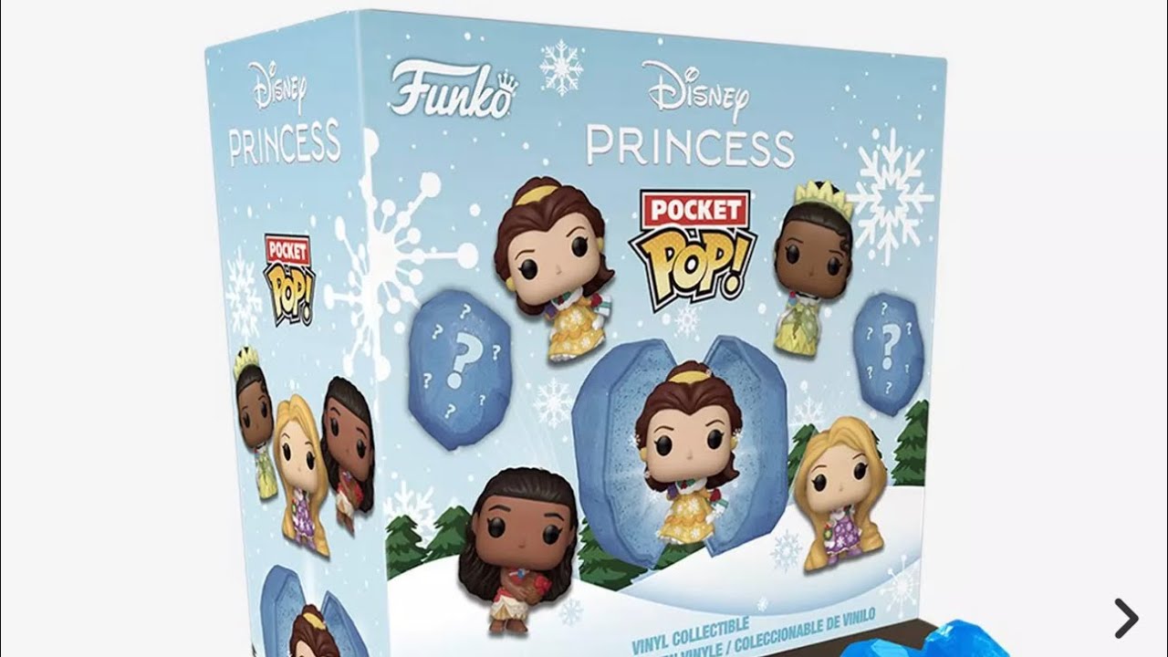 Funko Disney Princess Pocket Pop! Ice Capsules 🧊 👸 🎄 🎁 
