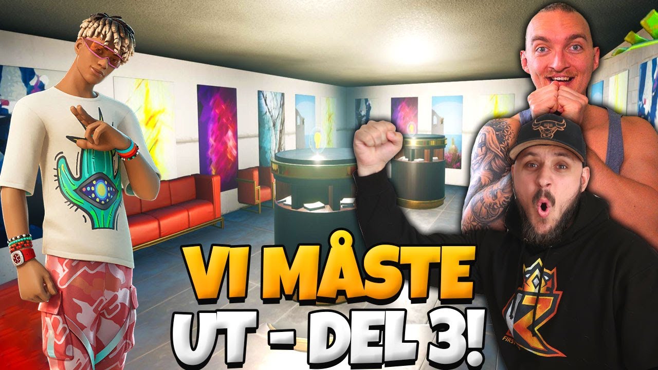 KOMMER VI UT FRÅN ETT GIGANTISKT RUM I FORTNITE?