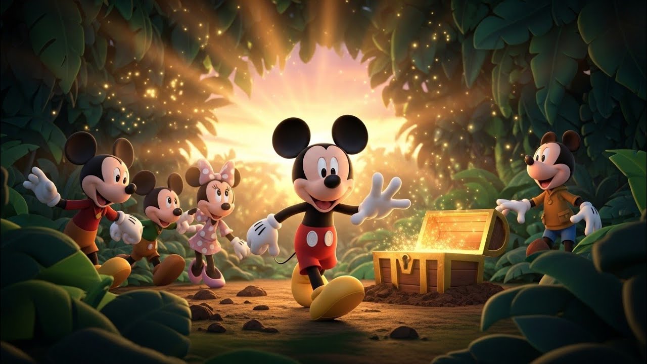 Mickey Mouse & Friends’ Mysterious Jungle Treasure Hunt 🌴✨ | Magical Adventure for Kids