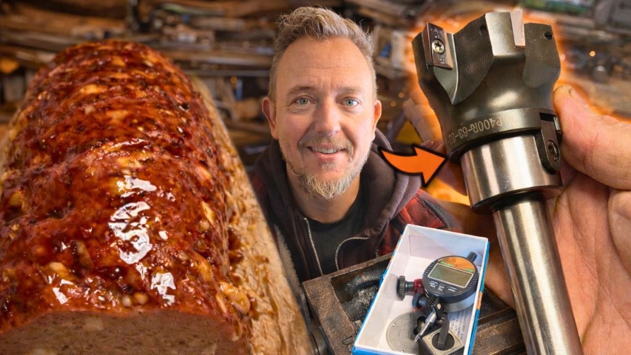 Nová míchačka na maso, fréza, bruska a 3D tiskárna, jo a dělal jsem sekanou 😋