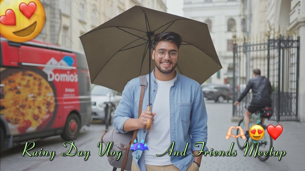 Rain in Jaipur 🌧️ | College Memories | Friends Meetup | Domino’s Pizza & Bike Ride
