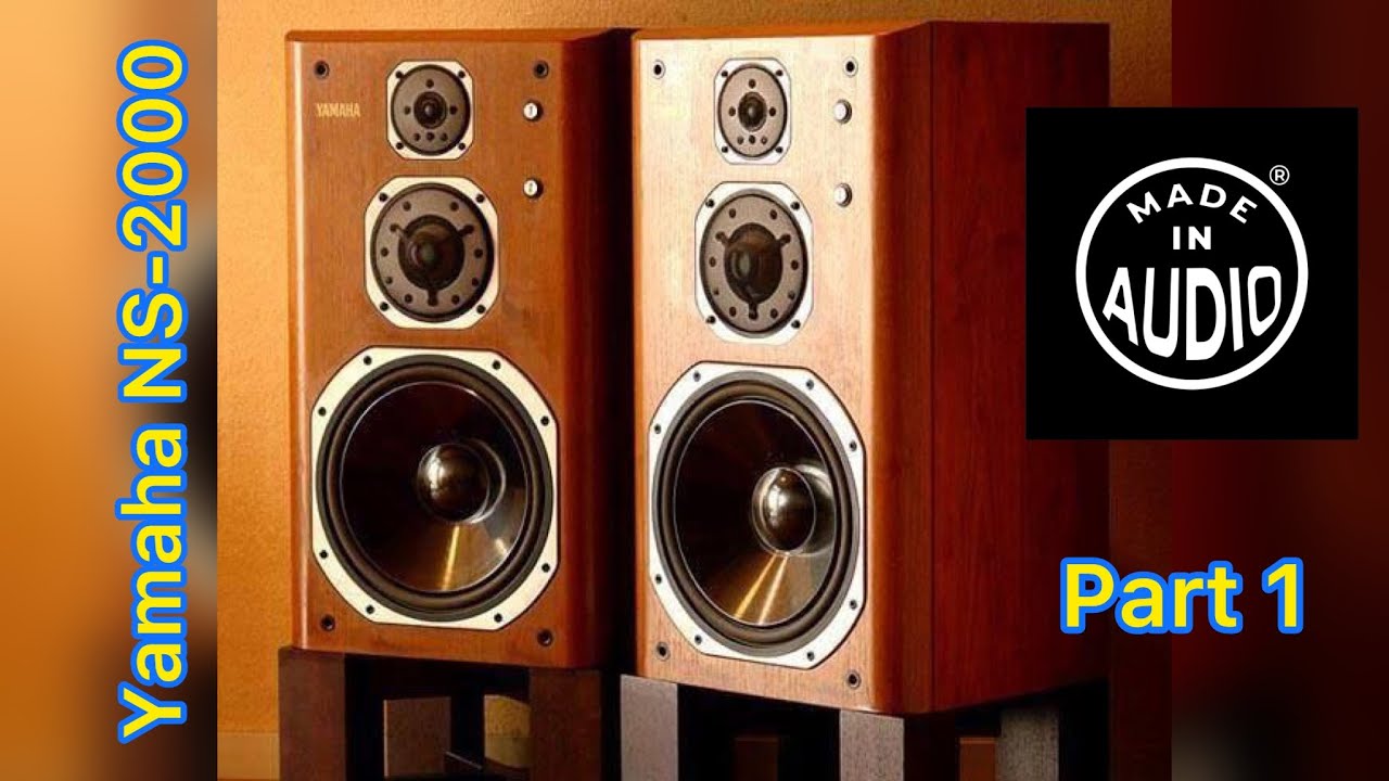 Yamaha NS-2000 II Maintenance & Upgrade II Part 1 II InAudio