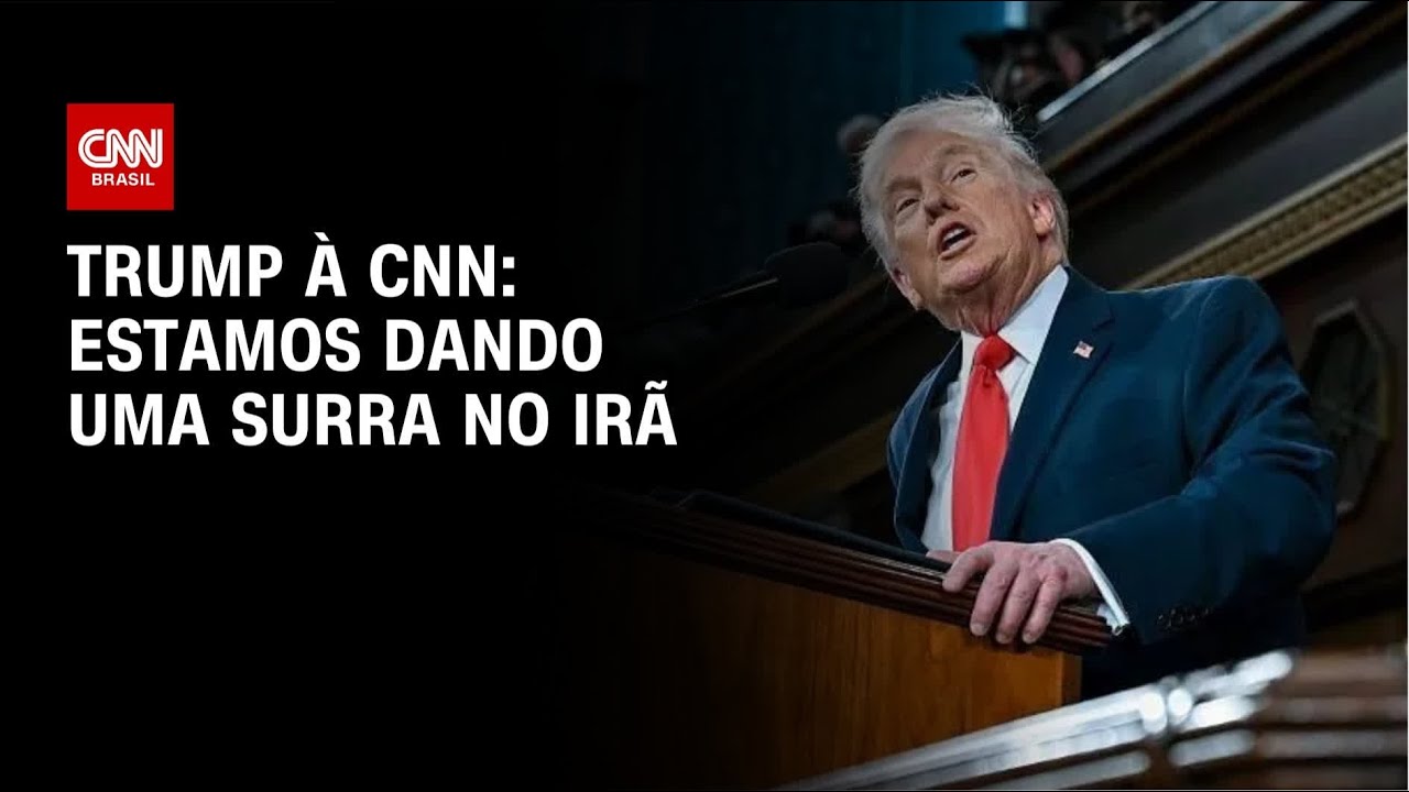 Trump diz à CNN que os EUA estão 