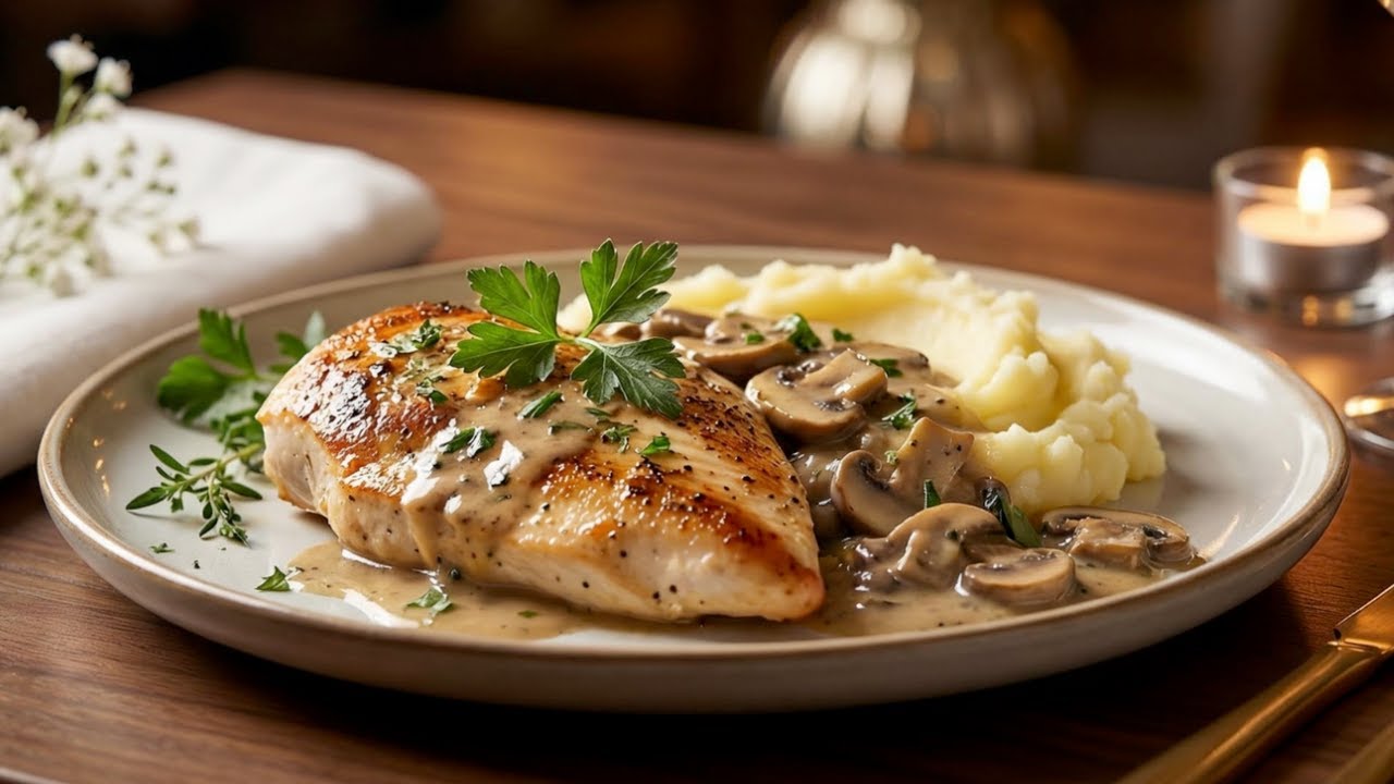 Creamy Mushroom Turkey Skillet (Ready in 25 Minutes)