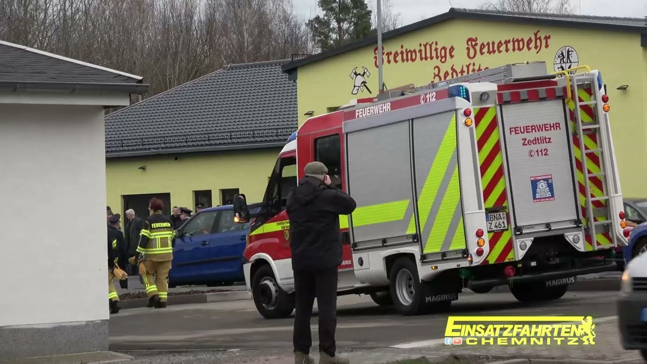 Umzug und Einweihung neues Gerätehaus Freiwillige Feuerwehr Zedtlitz