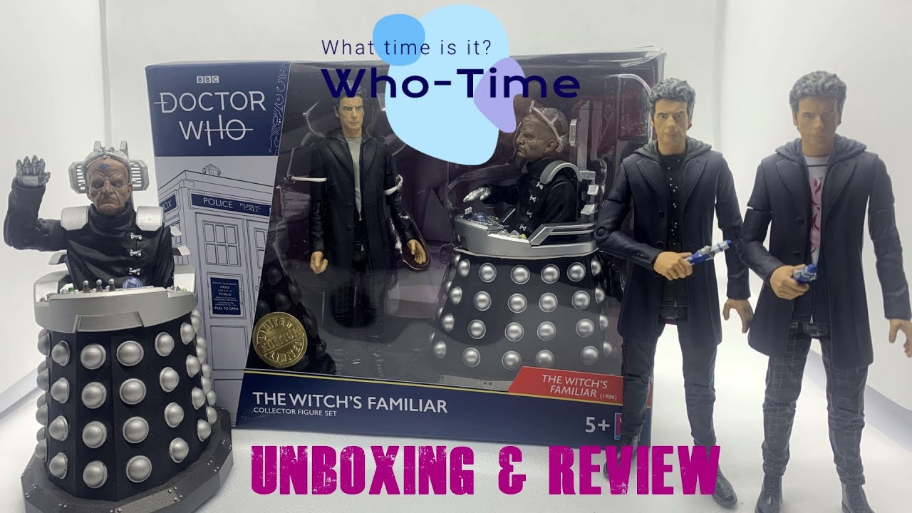 Doctor Who B&M The Witch's Familiar Figure Set Unboxing & Review - 12th Doctor & Davros (2021)