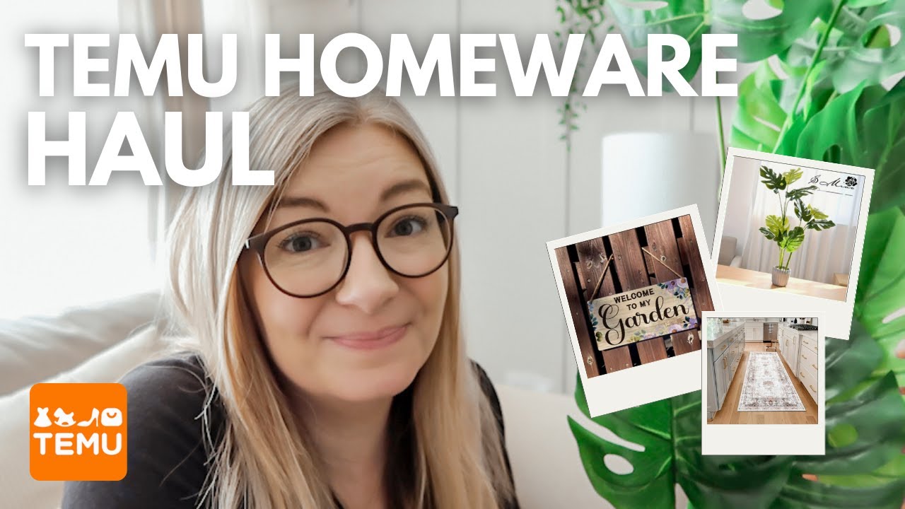 TEMU HOMEWARE HAUL 2024: From Vintage homeware to gorgeous garden decor