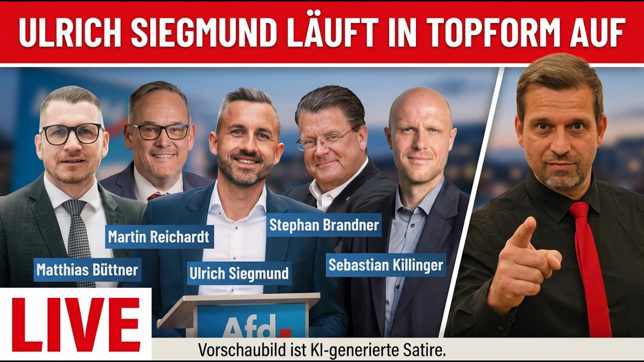 🔴 LIVE ‼️ ULRICH SIEGMUND L&Auml;UFT ZUR TOPFORM AUF‼️