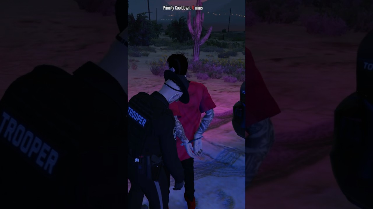 FiveM Street Runner RP Trooper Normus Stack Arrests Murderer Crybaby Nick Carsac