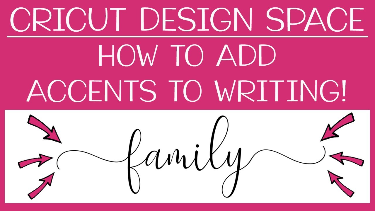 Учебное пособие Cricut Design Space: как добавить акценты и изюминку в свой текст!