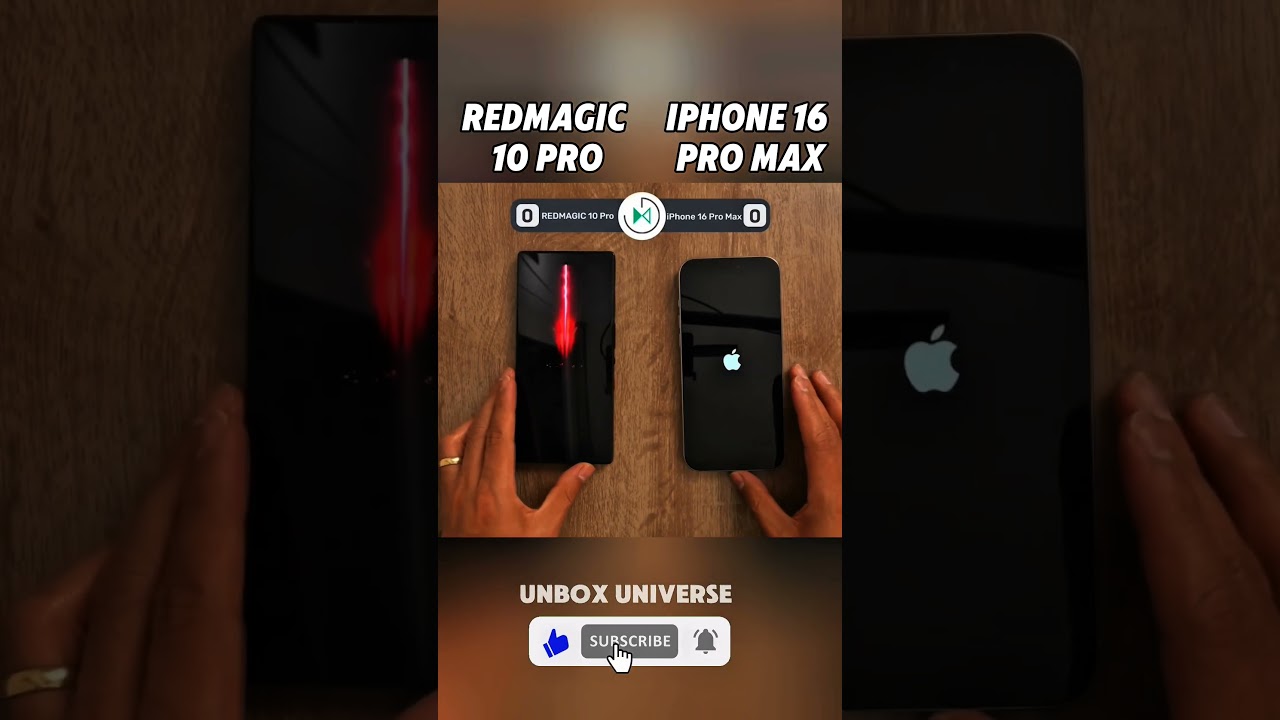 😤REDMAGIC 10 PRO VS IPHONE 16 PRO MAX SPEED TEST?⚡💯
