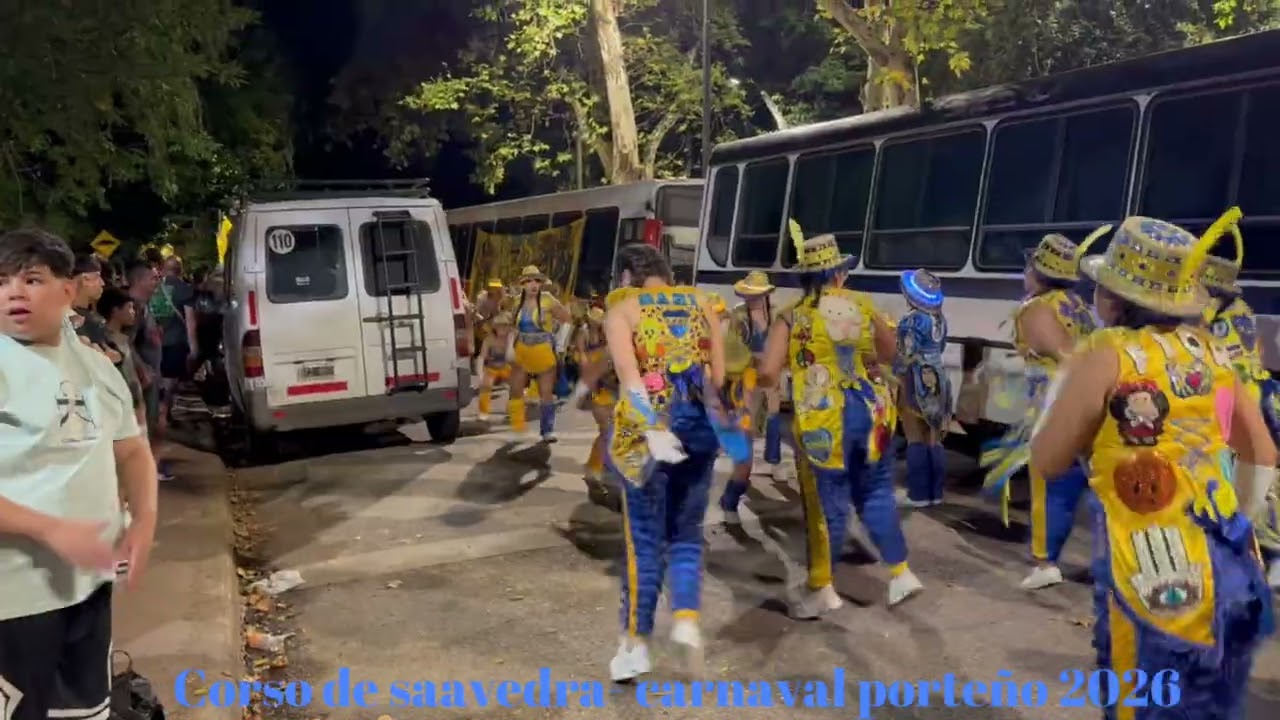 LOS AMANTES DE LA BOCA CORSO DE SAAVEDRA -💙💛💙carnaval porteño 2026