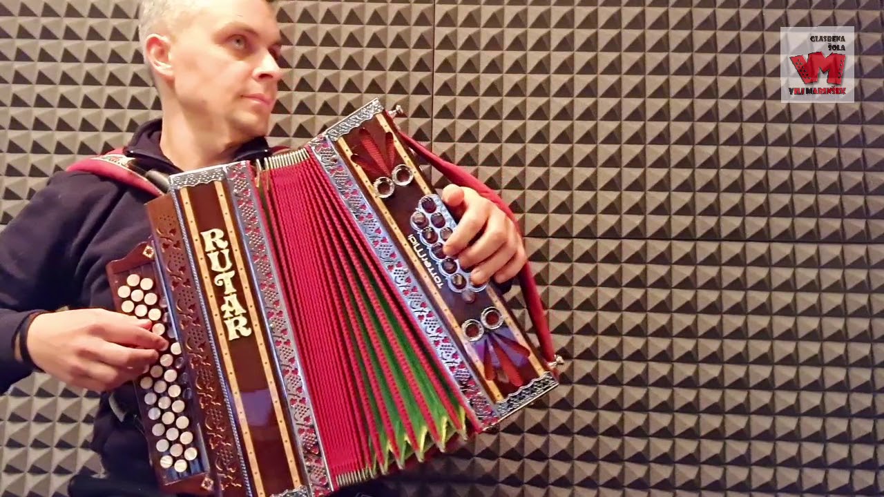 LUNCA (Slak) HARMONIKA - SPLETNO UČENJE | BUTTON BOX| G&Scaron; VILI MARIN&Scaron;EK |