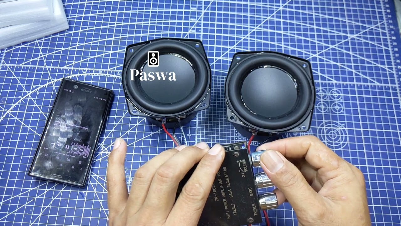 WHUZHI AUDIO ZK-502T 50WX2 BASS NYA BADAK