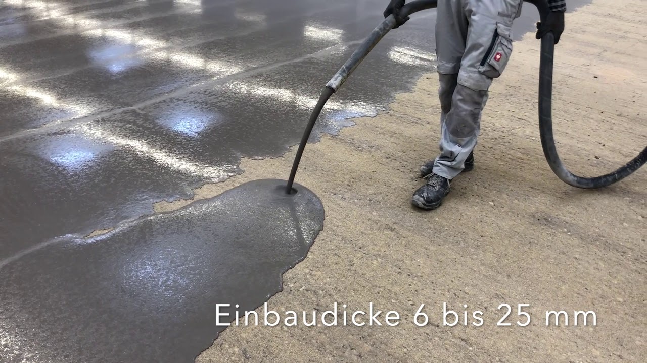 Renovierung eines 23.000 qm Hallenbodens mit VELOSIT SC 253