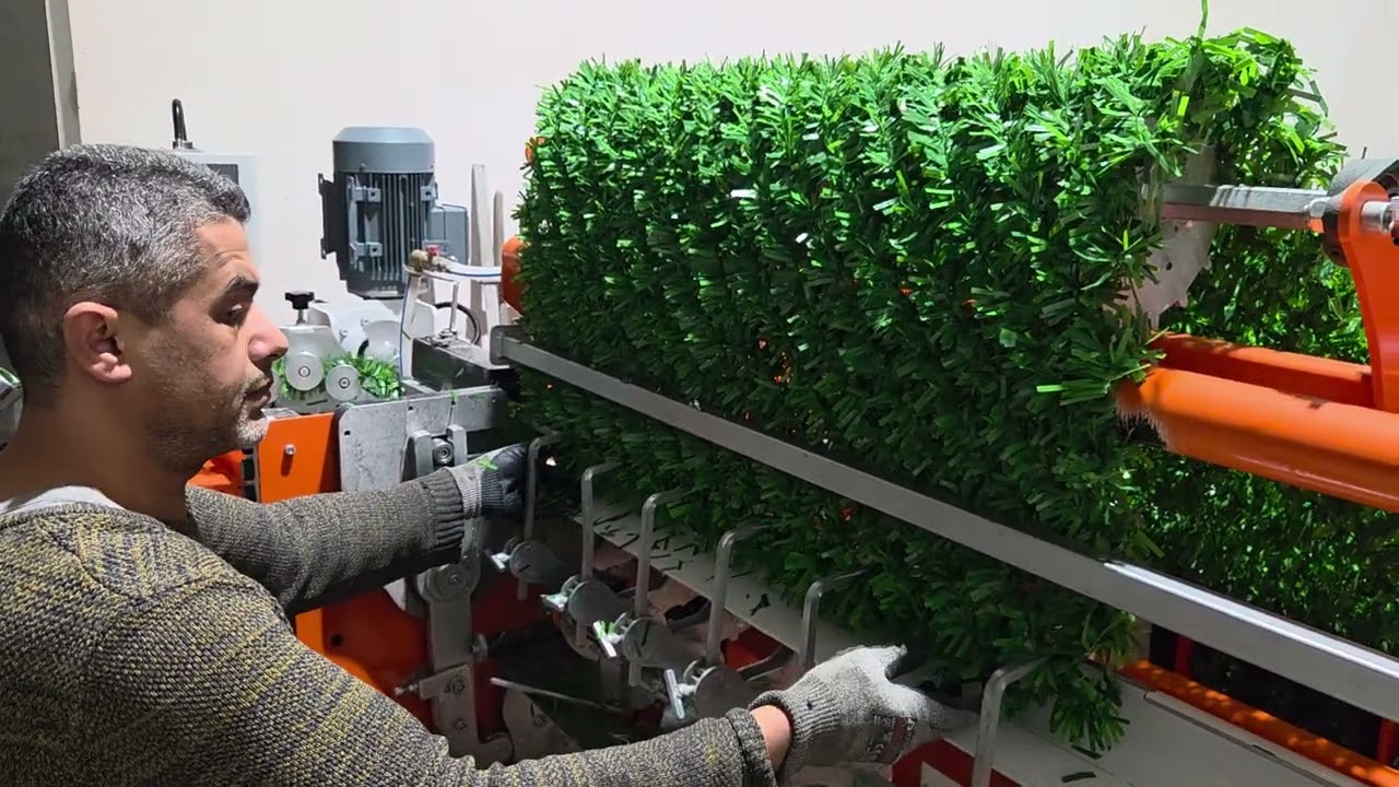 grass fence knitting machine çim çit örme makinesi +90506 400 83 56 