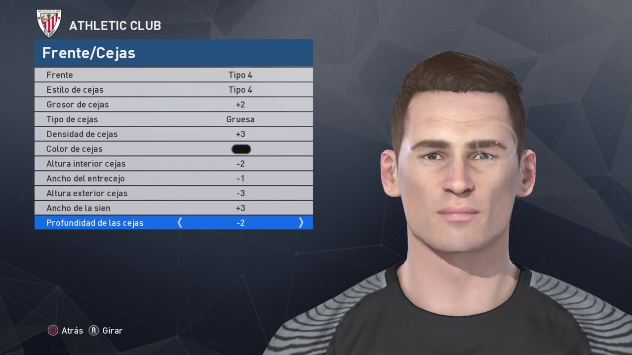Kepa face (Athletic Club de Bilbao) PES 2017